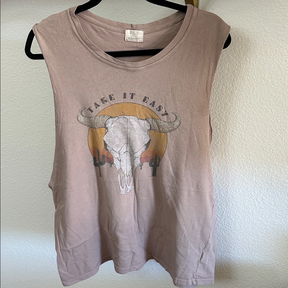 PST Los Angeles Women’s Muscle Tank Top